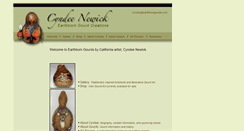 Desktop Screenshot of earthborngourds.com